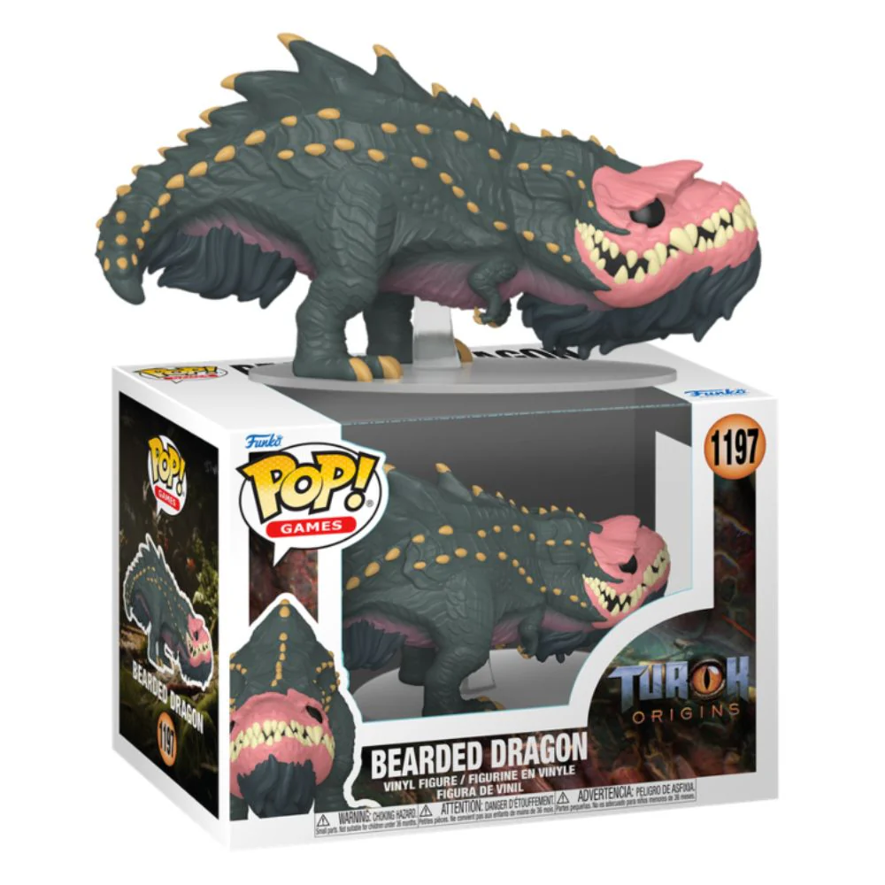 Turok: Origins - Beared Dragon Pop! Vinyl - Image 3
