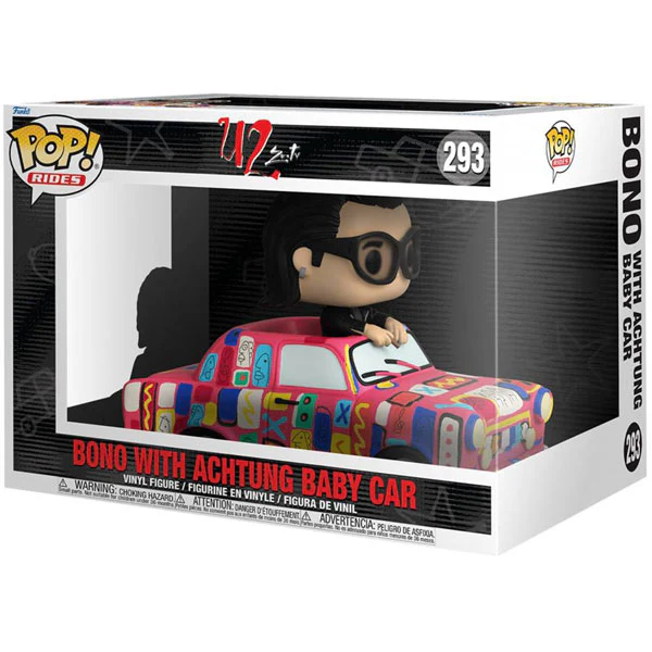 U2 - Bono with Achtung Baby Car Pop! Ride - Image 2