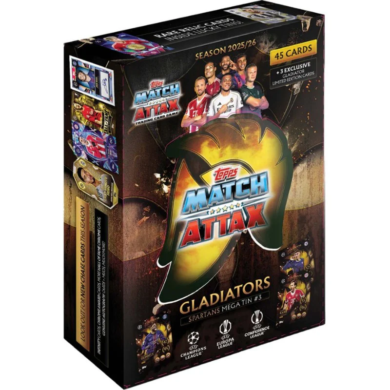 UEFA MA Champions League 2025/2026 Gladiators Edition Mega Tin - Image 4