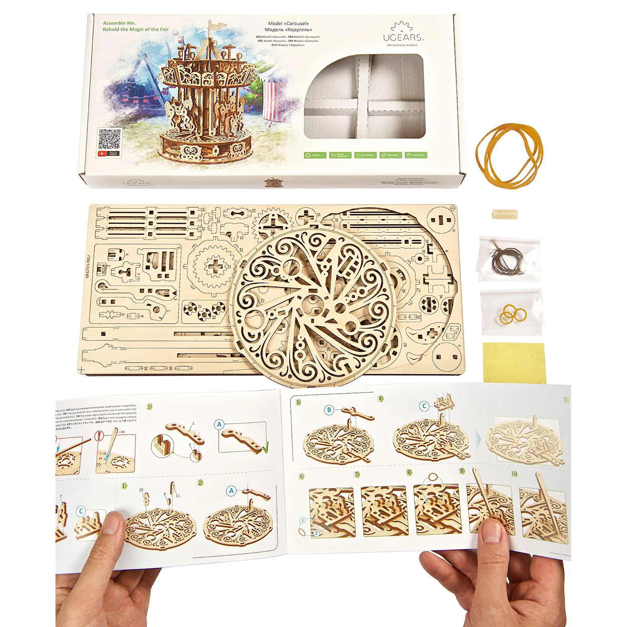 UGears Carousel - Image 8
