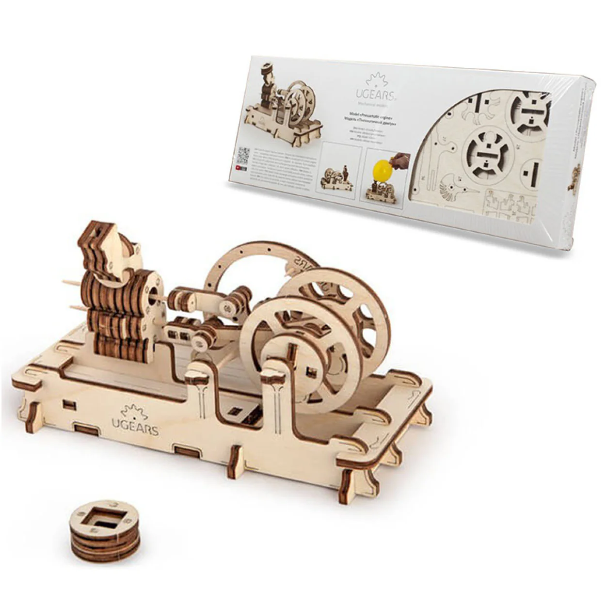 UGears Pneumatic Engine - Image 6