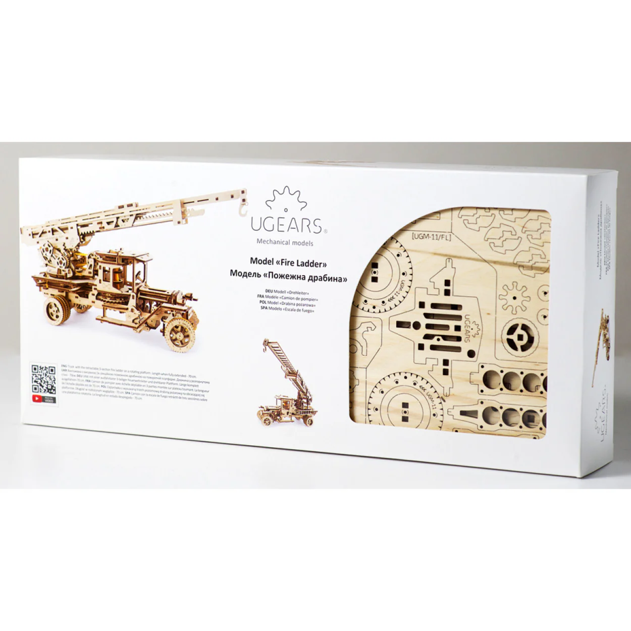 UGears Fire Truck - Image 2