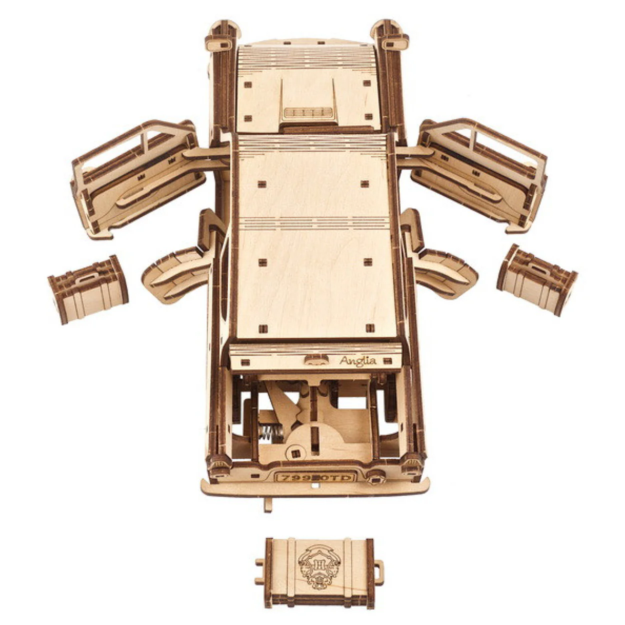 UGears Harry Potter Flying Ford Anglia - Image 11