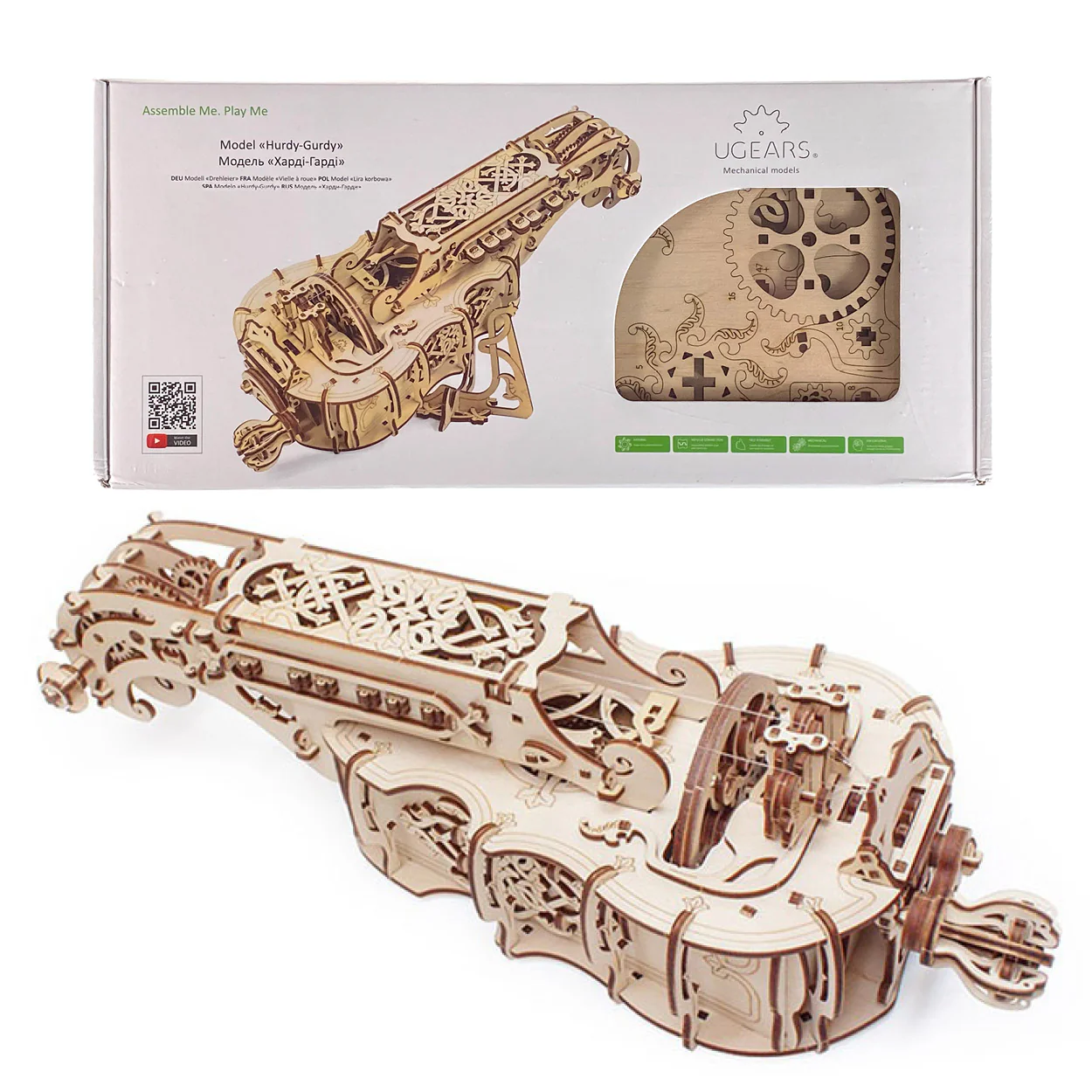 UGears Hurdy Gurdy - Image 16