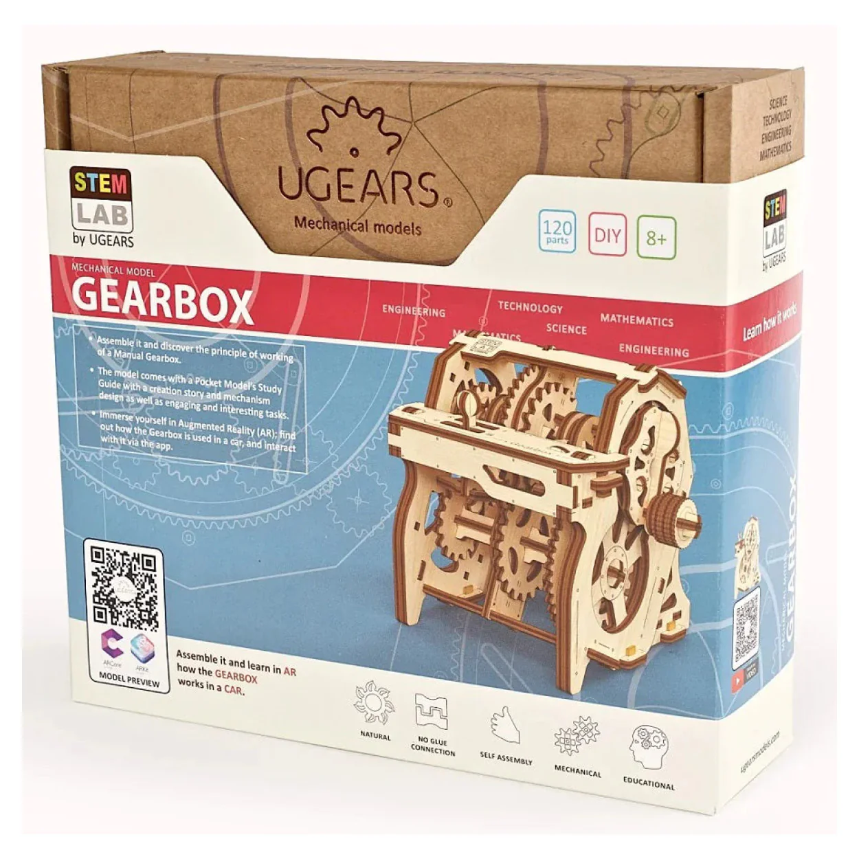 UGears Stem Lab Gearbox - Image 2