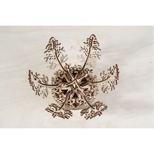 UGears Mechanical Flower - Image 7