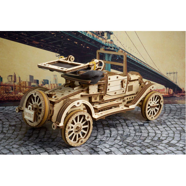 Ugears Model T Retro Car - Image 11
