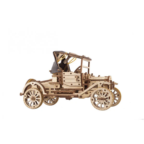 Ugears Model T Retro Car - Image 2