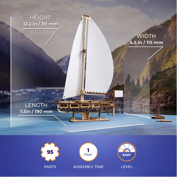 Ugears Ocean Beauty Yacht - Image 11
