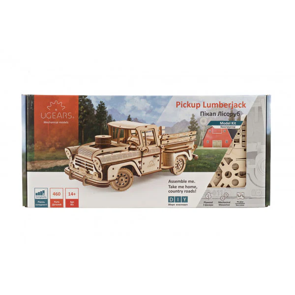 Ugears Pickup Lumberjack Truck - Image 10