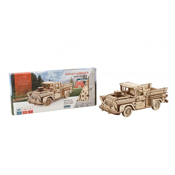Ugears Pickup Lumberjack Truck - Image 8