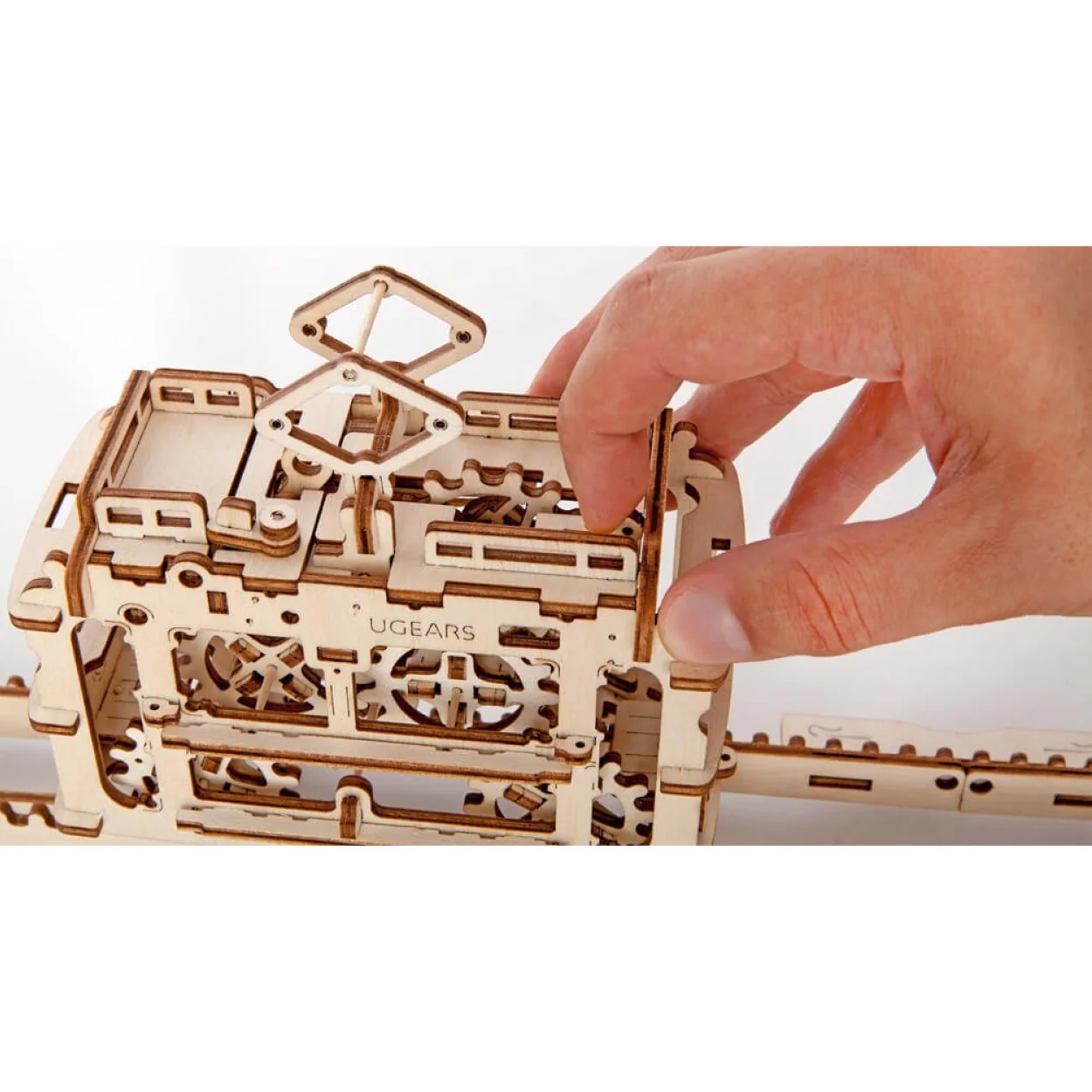 UGears Tram on Rails - Image 12