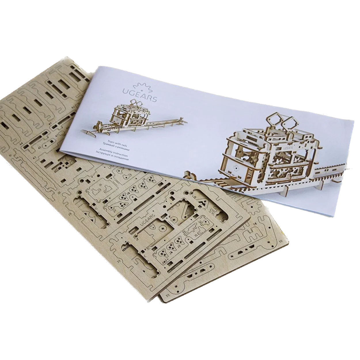 UGears Tram on Rails - Image 13