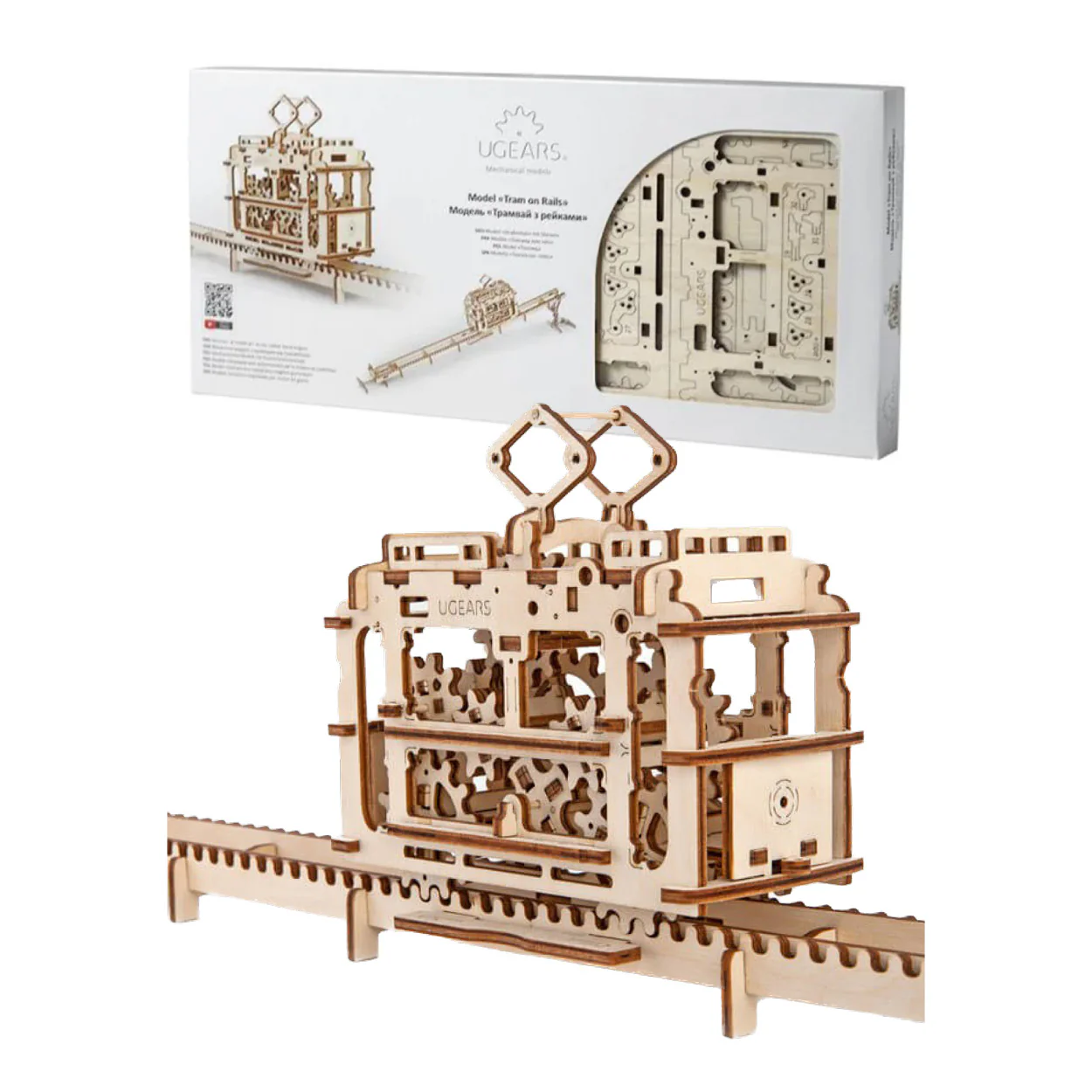 UGears Tram on Rails - Image 15