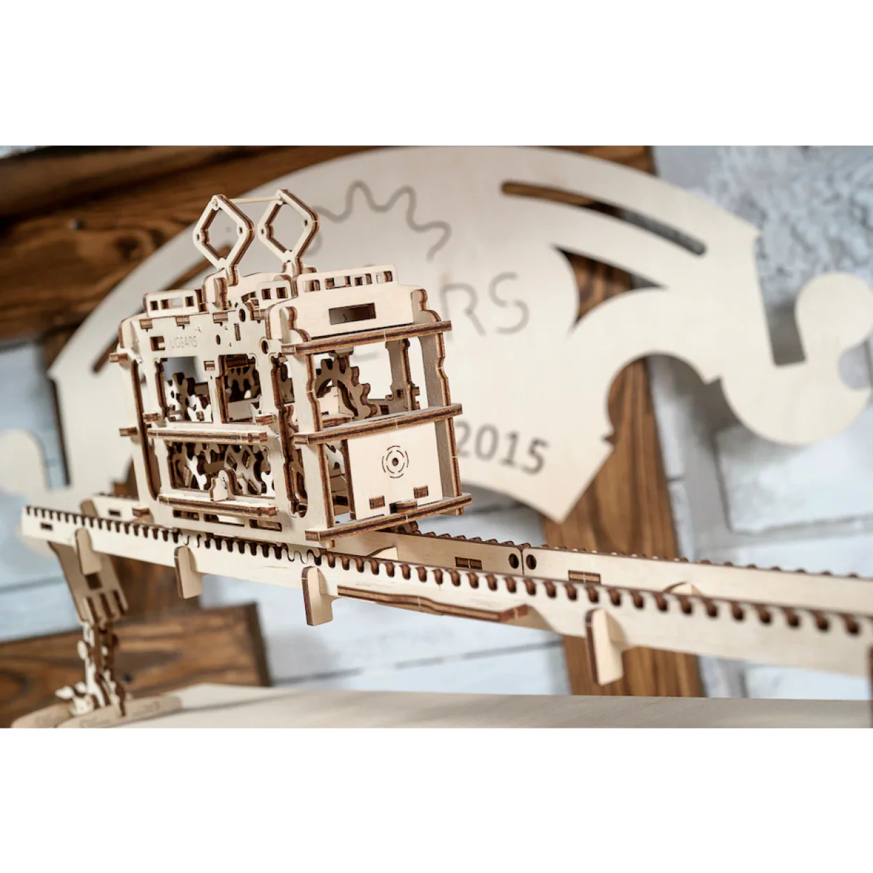 UGears Tram on Rails - Image 18