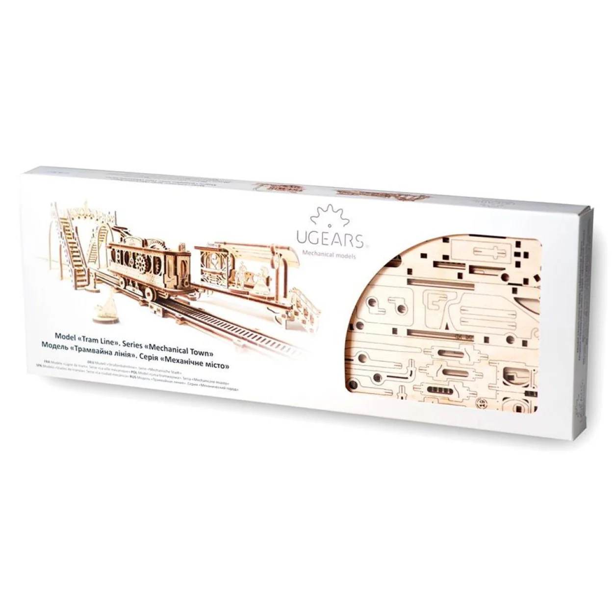 UGears Tram Line Model - Image 2