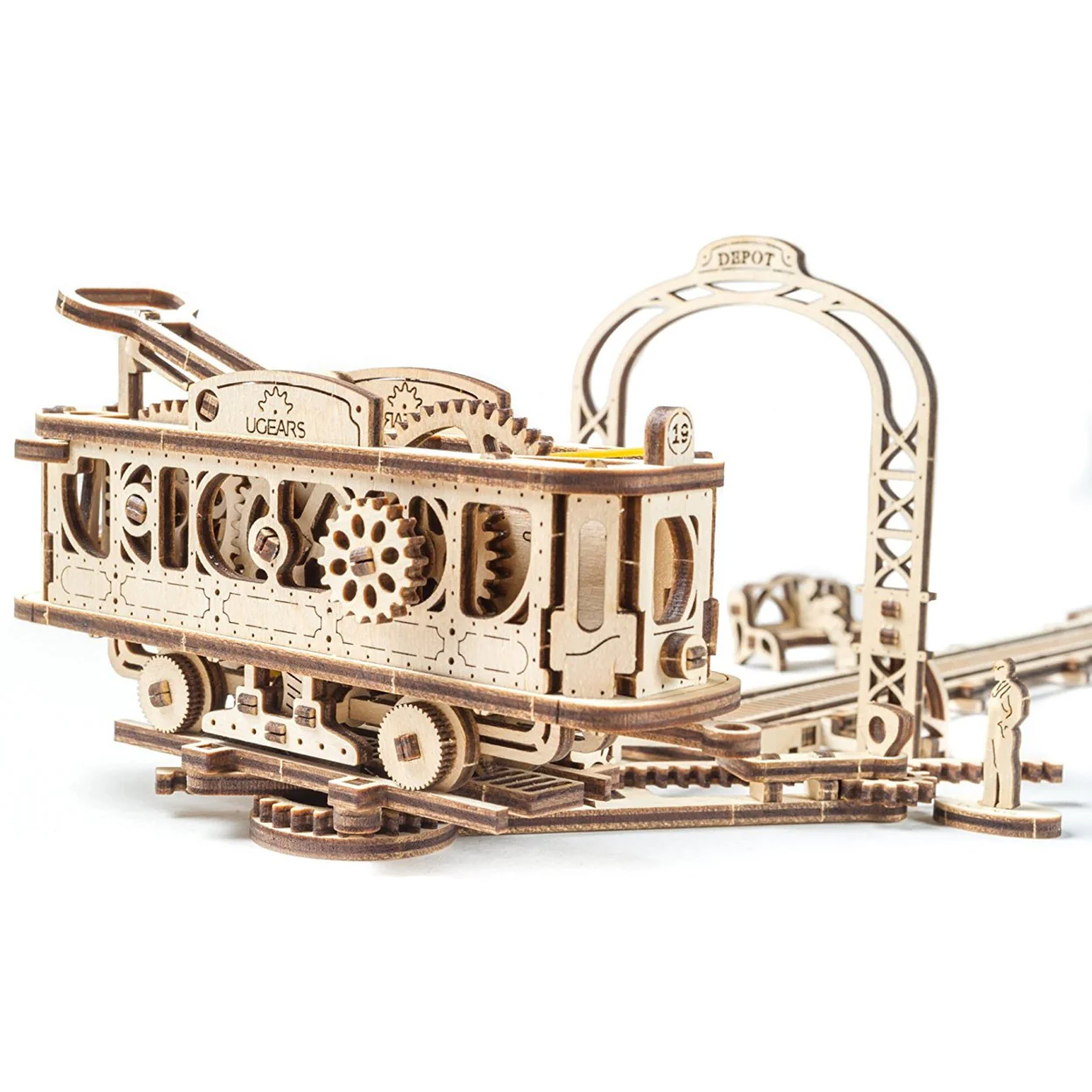 UGears Tram Line Model - Image 4