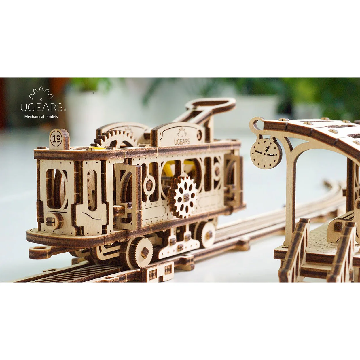 UGears Tram Line Model - Image 8
