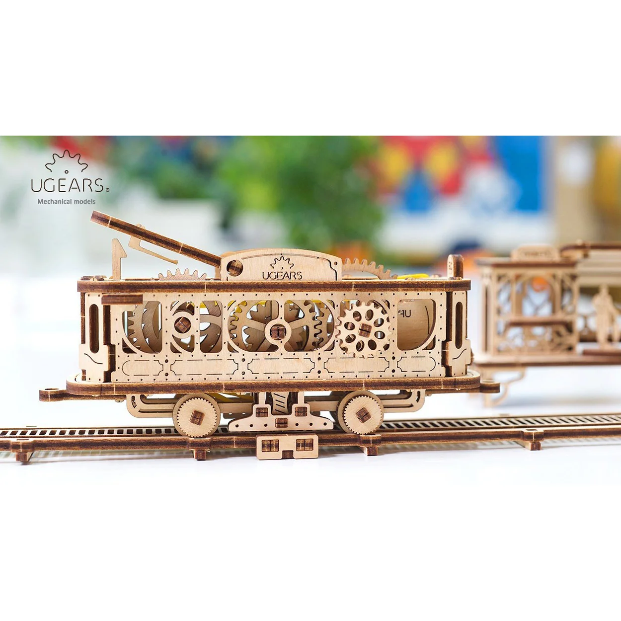 UGears Tram Line Model - Image 9