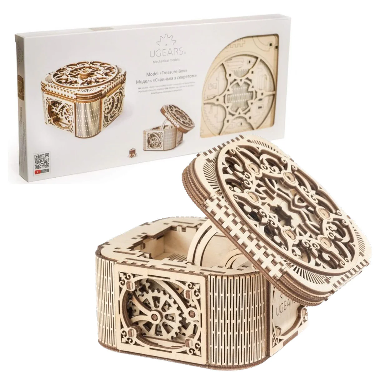 UGears Treasure Box - Image 8