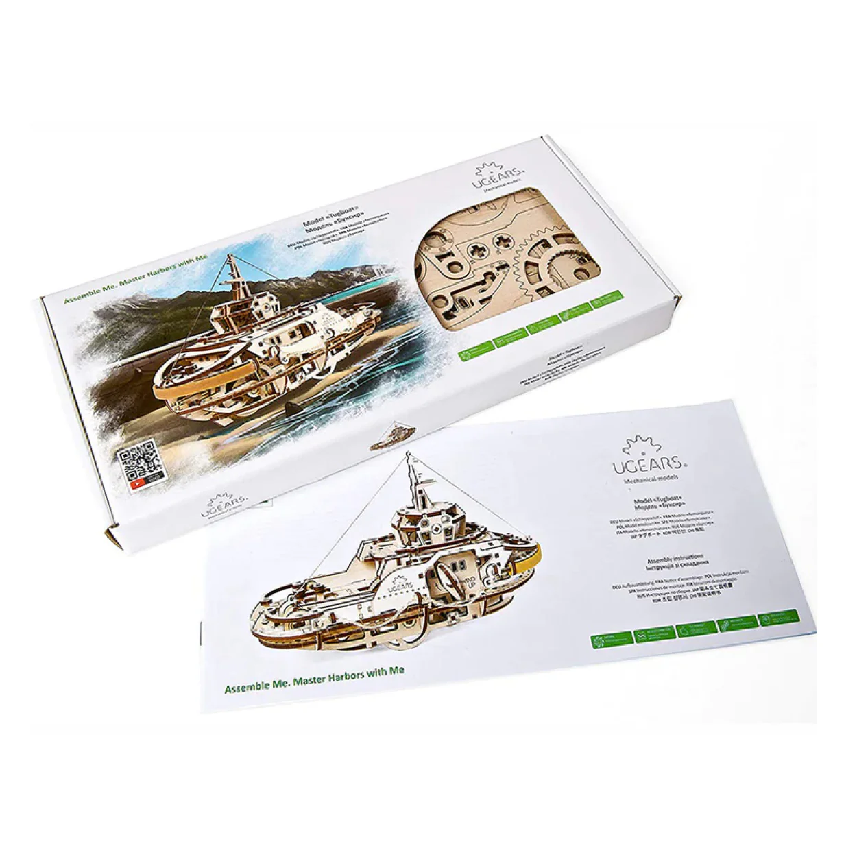 UGears Tugboat - Image 13