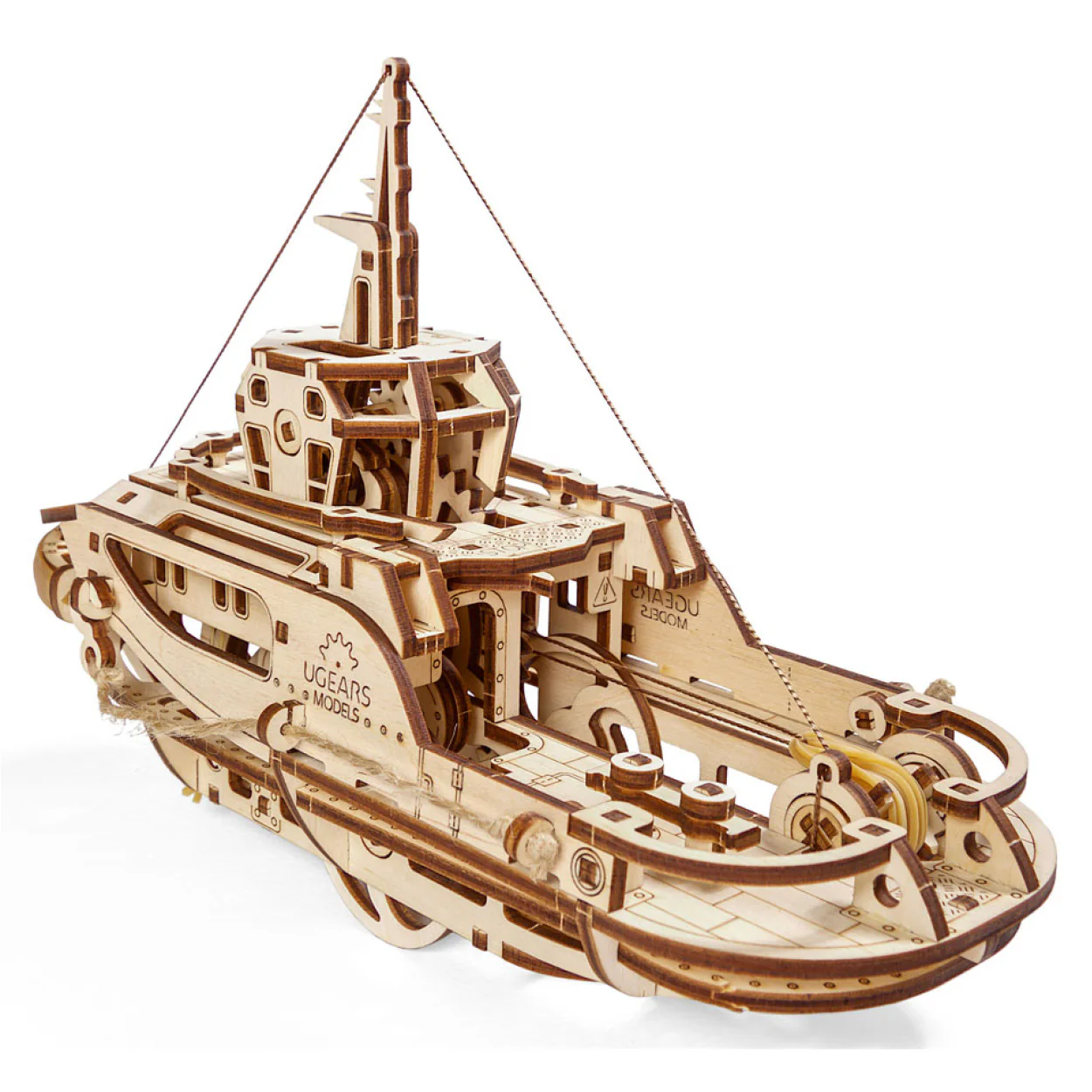 UGears Tugboat - Image 3