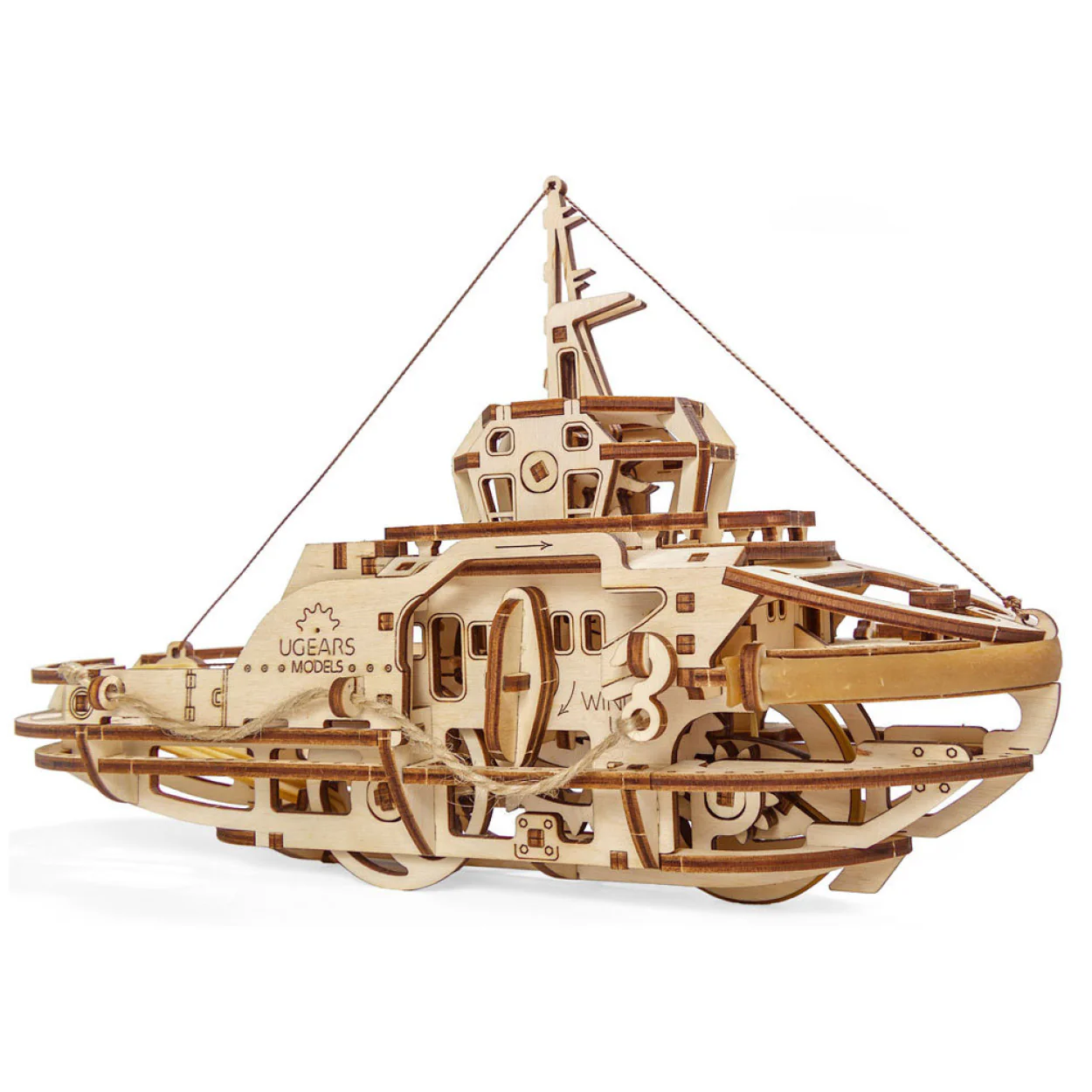 UGears Tugboat - Image 4