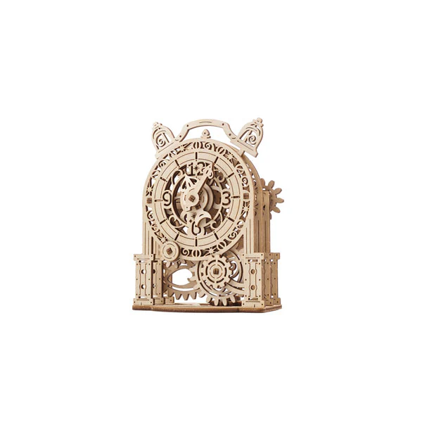 Ugears Vintage Alarm Clock - Image 6