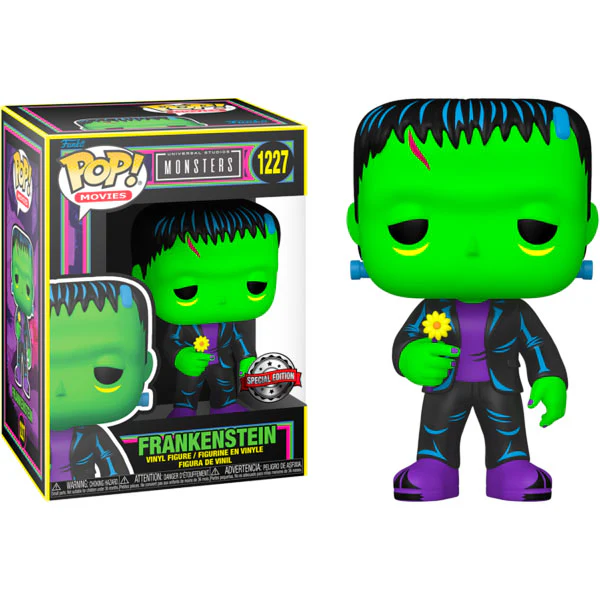 Universal Monsters - Frankenstein Black Light US Exclusive Pop! Vinyl - Image 3