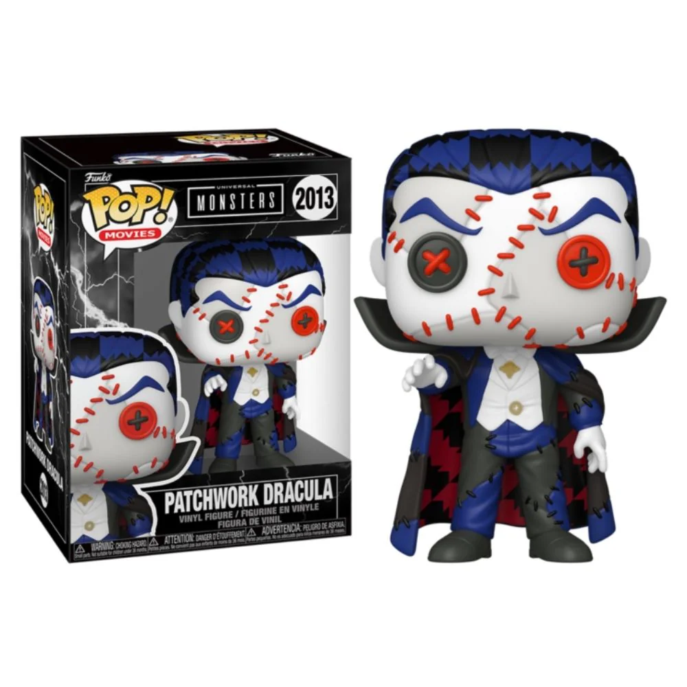 Universal Monsters - Patchwork Dracula Pop! Vinyl - Image 3