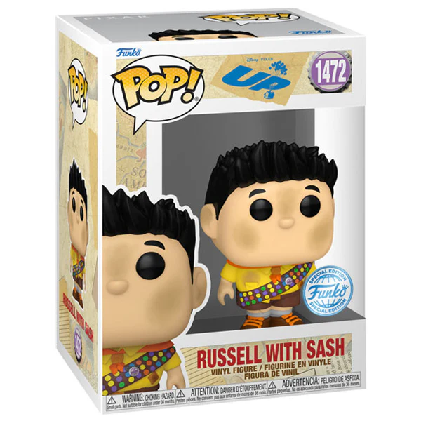 Up (2009) - Russel with Sash US Exclusive Pop! Vinyl - Image 2
