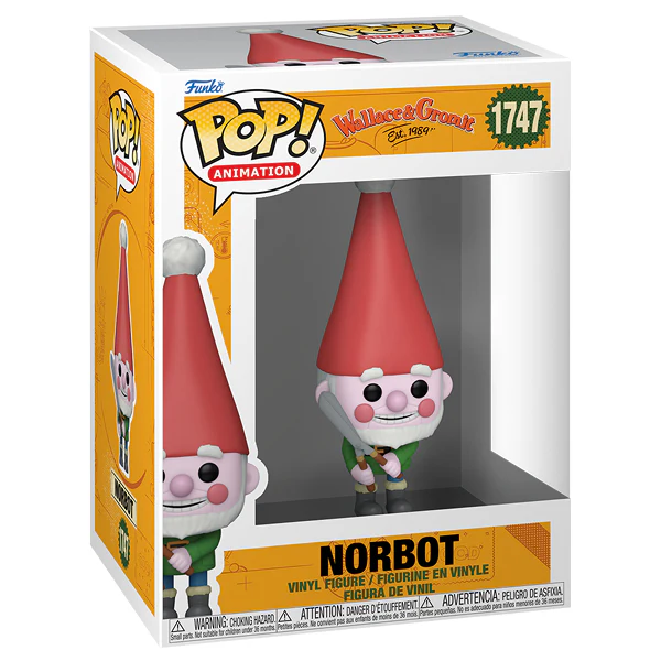 Wallace & Gromit (2024 Movie) - Norbot Pop! Vinyl - Image 2