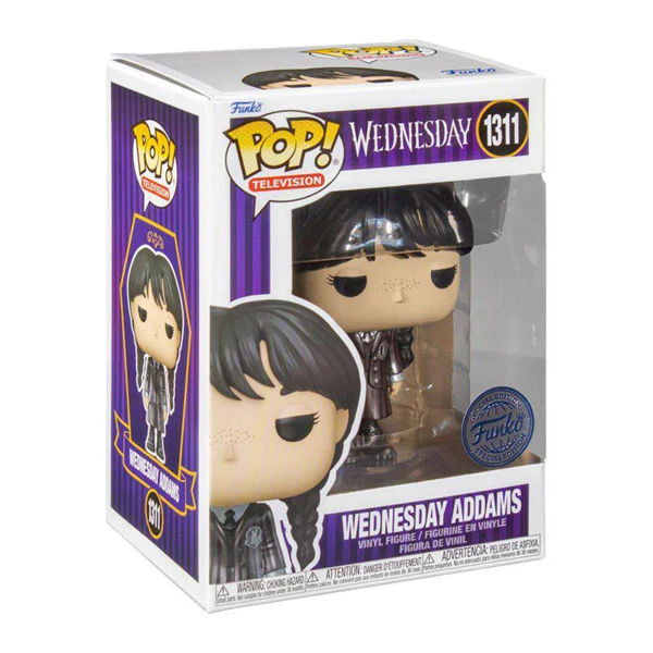 Wednesday (TV) - Wednesday Addams Metallic US Exclusive Pop! Vinyl - Image 2