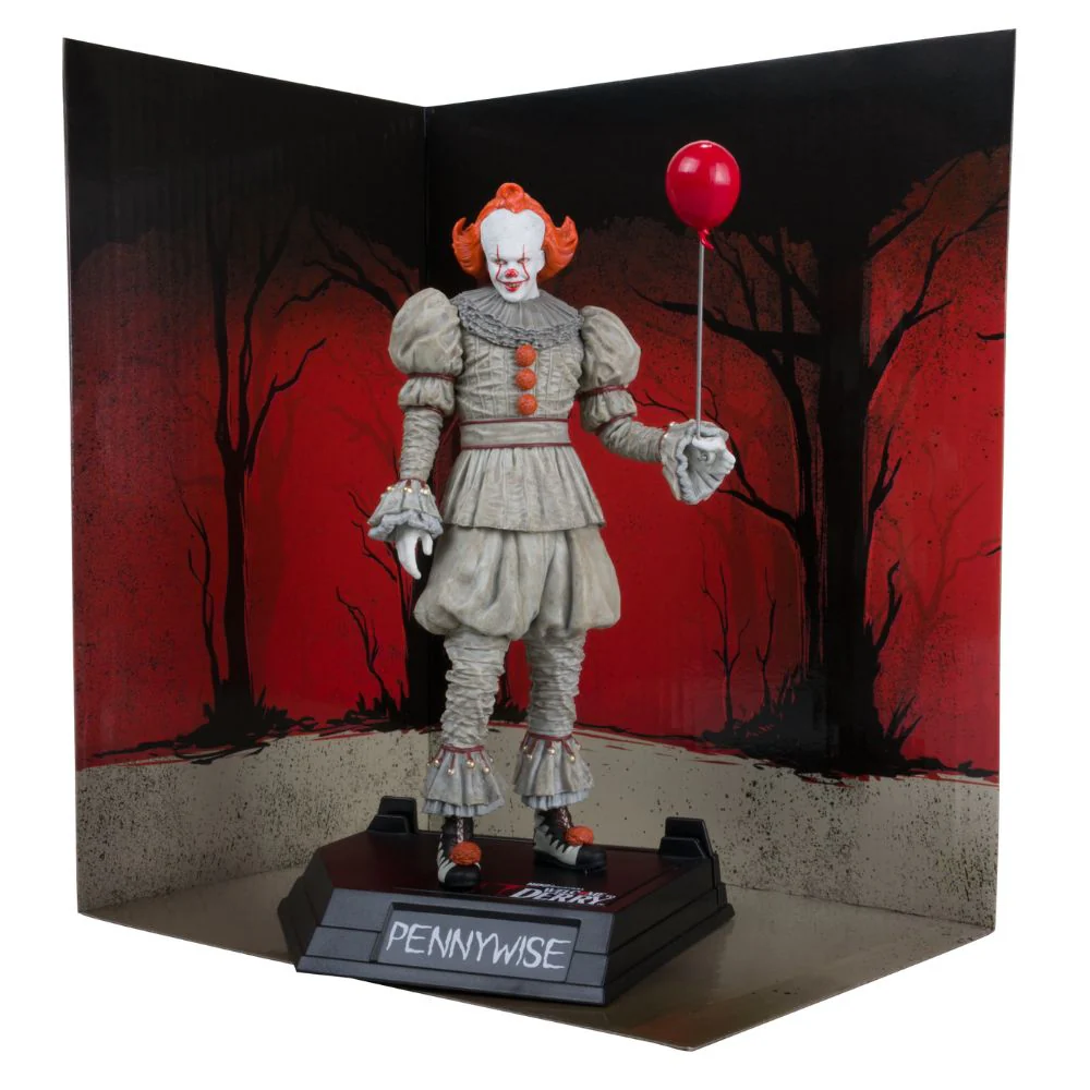 Welcome to Derry - Pennywise 6 Inch Movie Maniacs Figure - Image 2