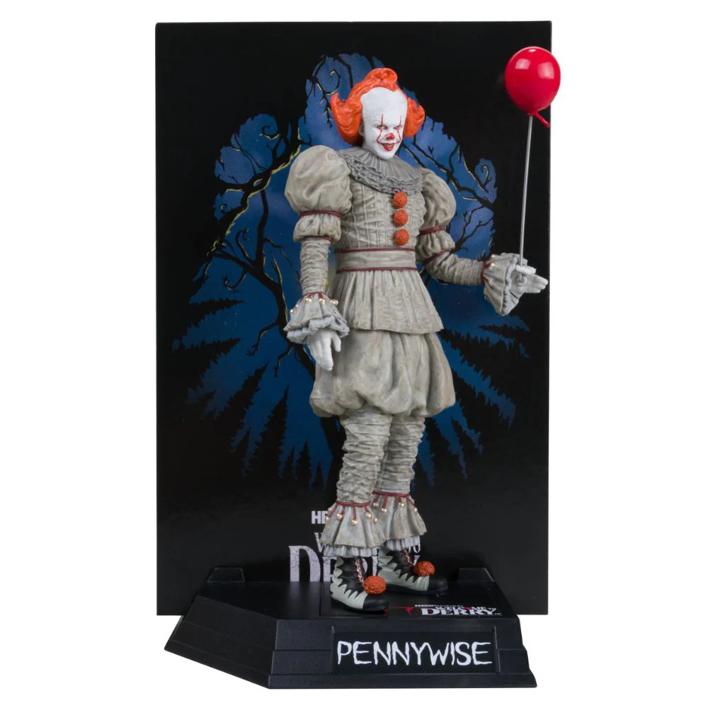 Welcome to Derry - Pennywise 6 Inch Movie Maniacs Figure - Image 4