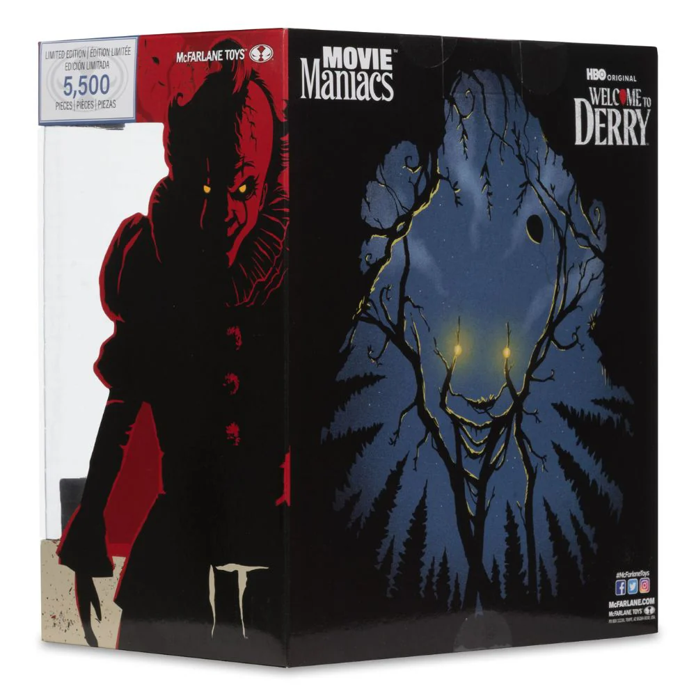 Welcome to Derry - Pennywise 6 Inch Movie Maniacs Figure - Image 9