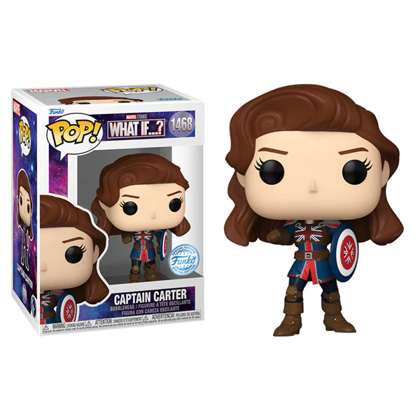 What If - Captain Carter (1602) US Exclusive Pop! Vinyl - Image 3