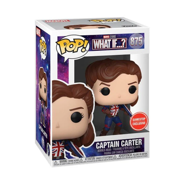 What If - Captain Carter Pose US Exclusive Pop! Vinyl - Image 2
