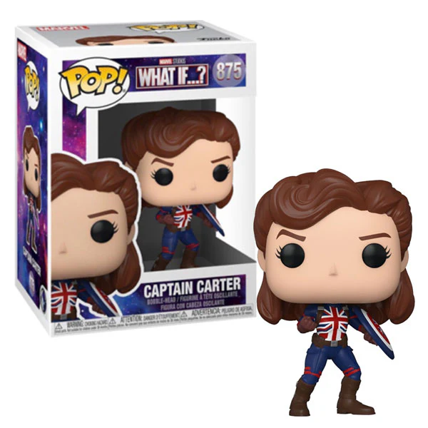 What If - Captain Carter Pose US Exclusive Pop! Vinyl - Image 3