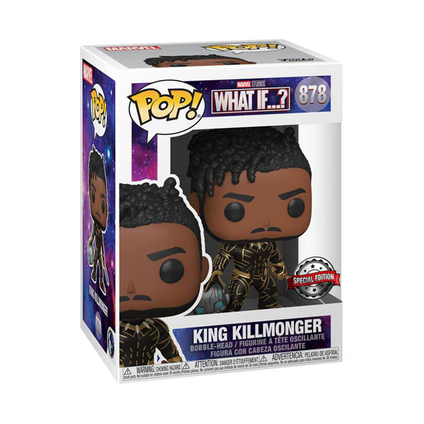 What If - King Killmonger Pop! Vinyl - Image 2