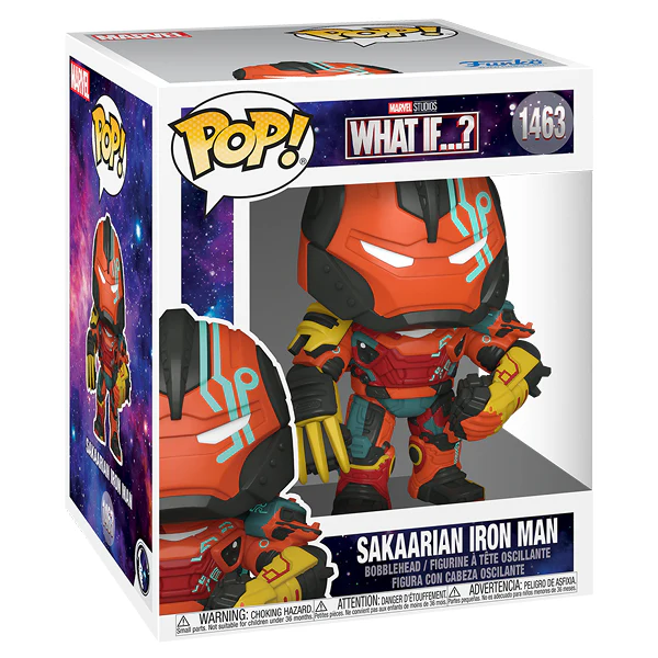 What If - Sakaarian Iron Man 6 Inch Pop! Vinyl - Image 2