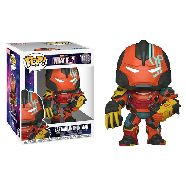 What If - Sakaarian Iron Man 6 Inch Pop! Vinyl - Image 3