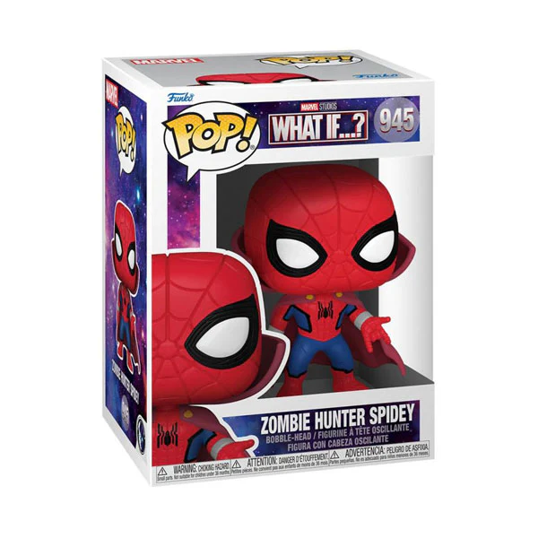 What If - Spider-Man Zombie Hunter Pop! Vinyl - Image 2