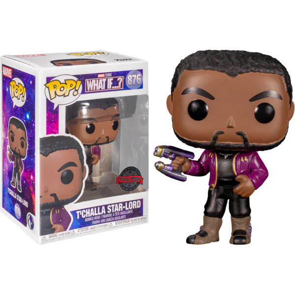 What If - TChalla Star-Lord Unmasked US Exclusive Pop! Vinyl - Image 3