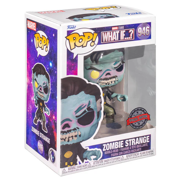 What If - Zombie Doctor Strange US Exclusive Pop! Vinyl - Image 2
