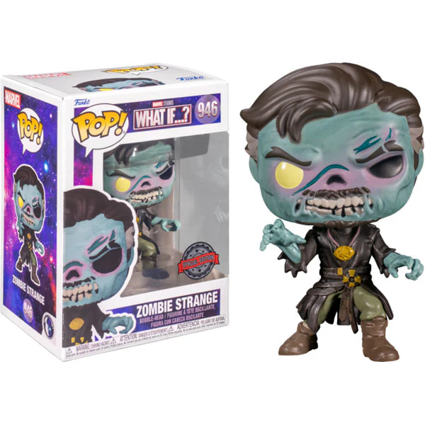 What If - Zombie Doctor Strange US Exclusive Pop! Vinyl - Image 3