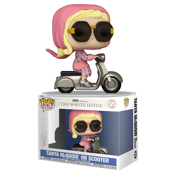 The White Lotus - Tanya McQuoid on Scooter Pop! Rides Vinyl - Image 3