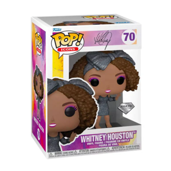 Whitney Houston - How Will I Know US Exclusive Diamond Glitter Pop! Vinyl - Image 2