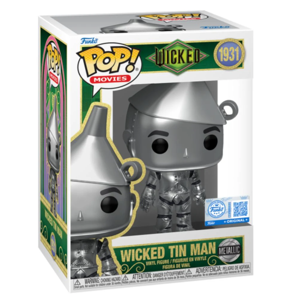 Wicked: For Good (2025) - Wicked Tin Man Metallic US Exclusive Pop! Vinyl - Image 2
