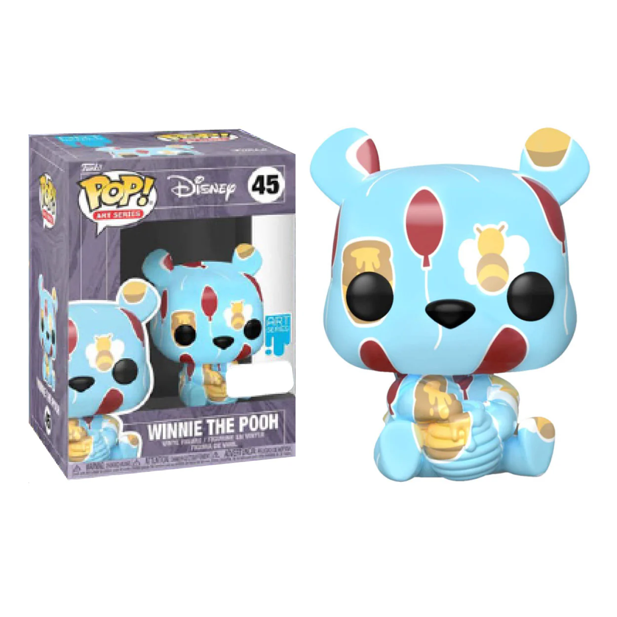 Winnie the Pooh - Winnie the Pooh DTV (artist) US Exclusive Pop! Vinyl with Protector - Image 3